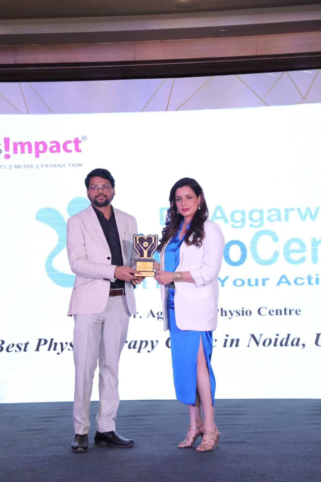 Best Physiotherapist Clinic in Noida Award
